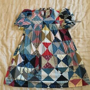 Dôen Patchwork Mini dress